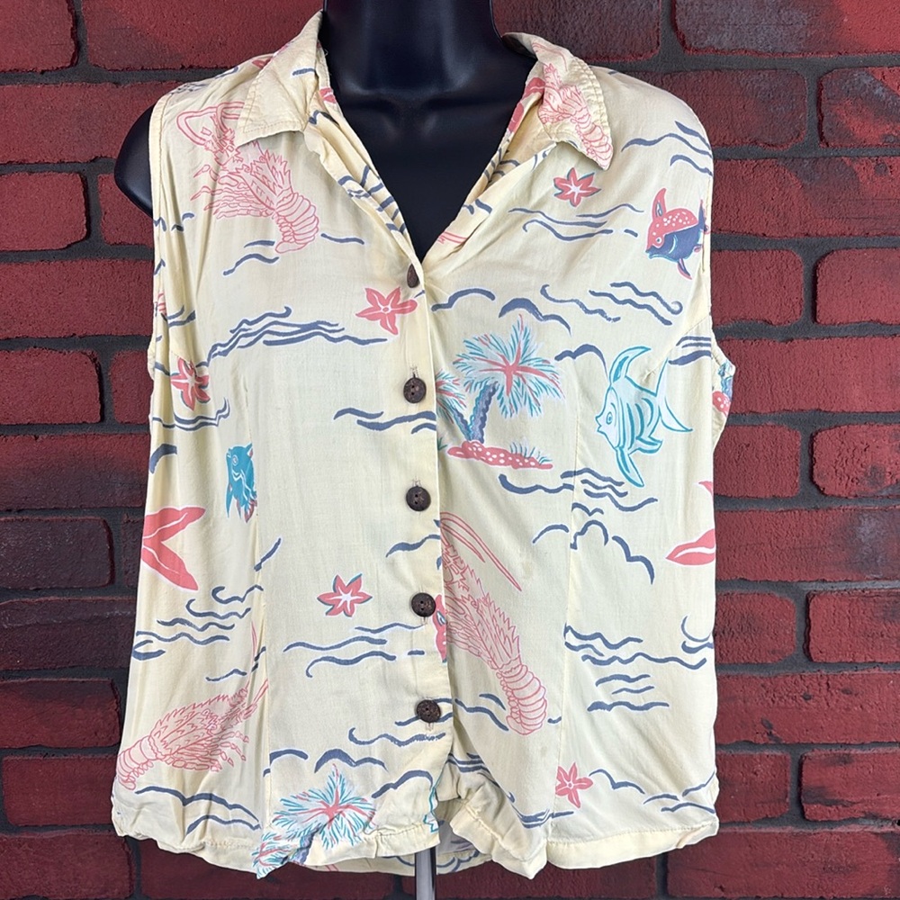 Kahala Shirt Womens Large‎ Tropical